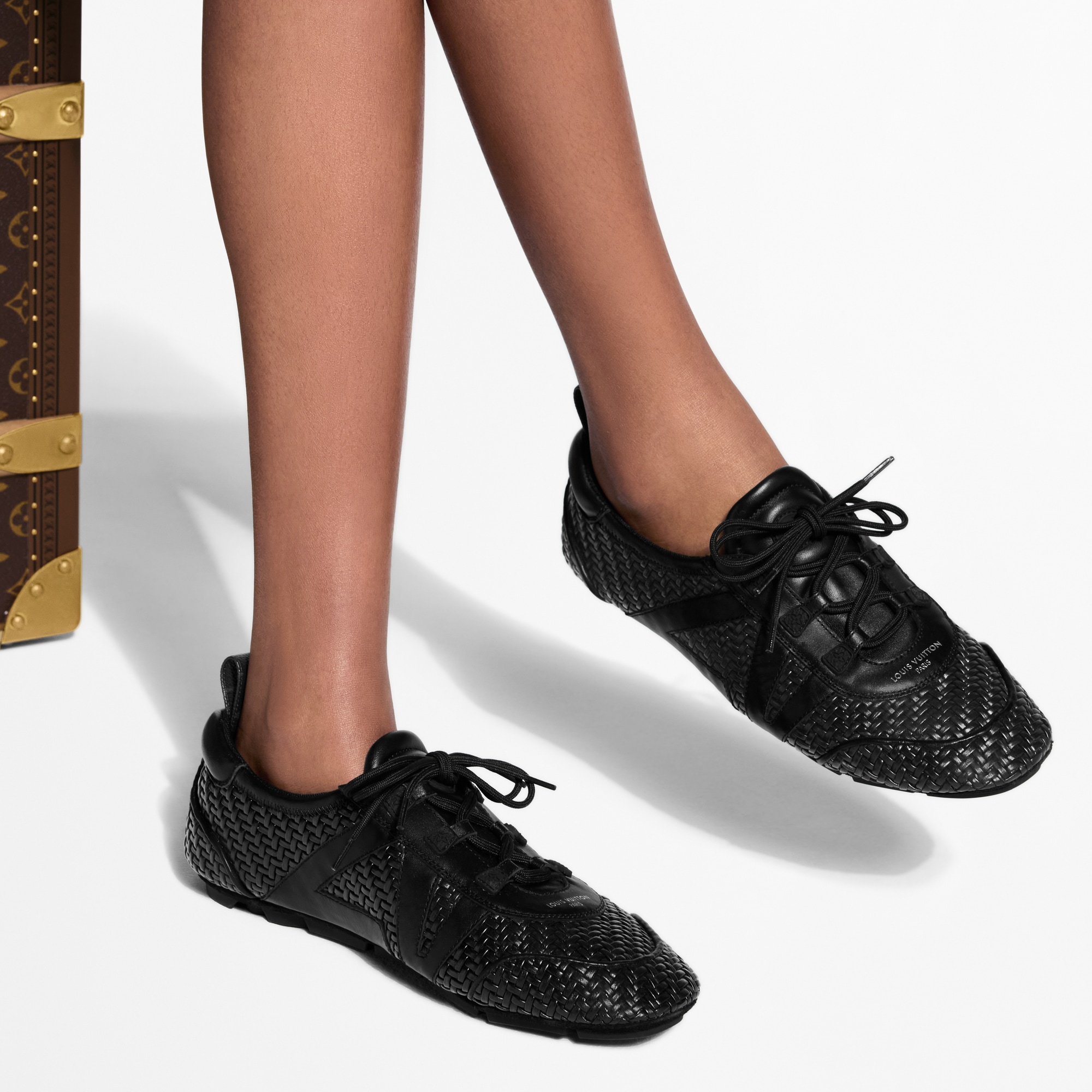 なみ　LOUIS VUITTON ニーナ　バレリーナ　ブラック　37 LV Sneakerina - Women - Shoes | LOUIS VUITTON ®